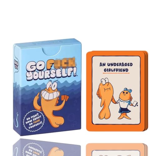 BIOSA Go Fish Card Game selbst for Erwachsene, The Go Fish F* Spiele Kartenspiel for 2+ Spieler, Lustige Party - Nacht und Klassische interaktive Spiel for Freunde Paare BIOSA Go Fish Card Game selbst for Erwachsene, The Go Fish F* Spiele Kartenspiel for 2+ Spieler, Lustige Party - Nacht und Klassische interaktive Spiel for Freunde Paare von BIOSA