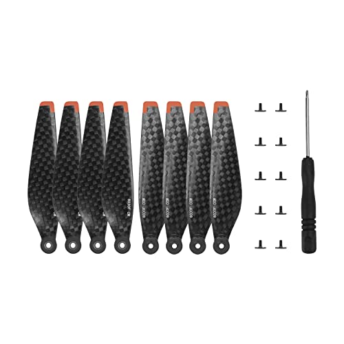 BIOSA Kohlefaser Propeller for DJI Mini 3 Pro Zubehör, 4/8 Stck Silent Flight Propeller Set for DJI Mini 3 Pro, Geräuscharm Schnellspanner BIOSA Kohlefaser Propeller for DJI Mini 3 Pro Zubehör, 4/8 Stck Silent Flight Propeller Set for DJI Mini 3 Pro, Geräuscharm Schnellspanner von BIOSA