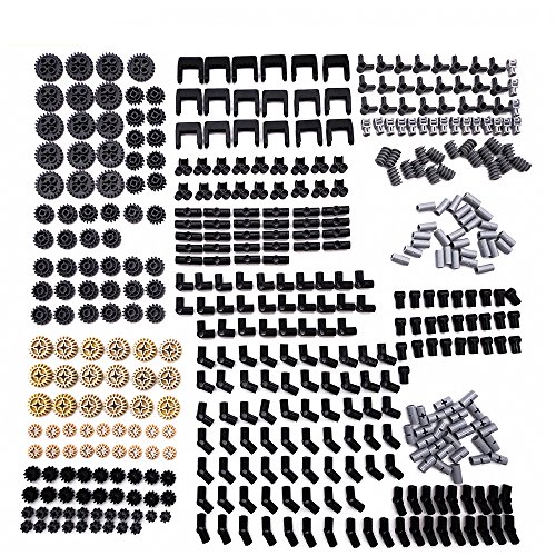 Technic Series Parts – 450 Stück Getriebekettenverbindungen Ziegel-Sets Technic Parts Pack für Roboter, kompatibel mit Lego Technic Parts von LOONGON