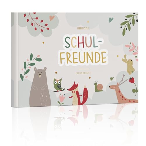 BIROYAL Freundebuch für Kindergarten, Grundschule |Zoo Freundebuch für Junge und Mädchen |21 * 14 cm Hardcover mit 120 Seiten zum Ausfüllen für Deine Freunde BIROYAL Freundebuch für Kindergarten, Grundschule |Zoo Freundebuch für Junge und Mädchen |21 * 14 cm Hardcover mit 120 Seiten zum Ausfüllen für Deine Freunde von BIROYAL