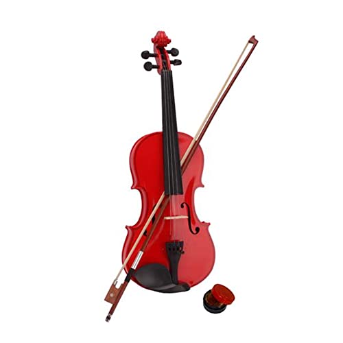 BITELF Neu 4/4 Acoustic Violine Case Bow Rosin Rot von BITELF
