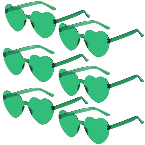 St. Patricks Day Brille St. Patricks Day Zubehör Kleeblatt Brille Herren Damen Kinder Irische Grüne Brille St. Patrick's Day Brille Kunststoff Paddys Day Zubehör Sonnenbrille Brille für Party (6 St. Patricks Day Brille St. Patricks Day Zubehör Kleeblatt Brille Herren Damen Kinder Irische Grüne Brille St. Patrick's Day Brille Kunststoff Paddys Day Zubehör Sonnenbrille Brille für Party (6 von BITOWO