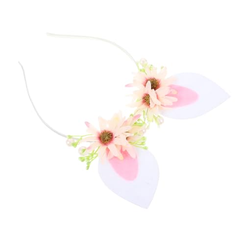 BIUDECO 1 Stück Buntes Blumen Haarband mit Hasenohren für Perfektes Kostümzubehör für Partys Cosplay und Familienfeiern Langlebig und BIUDECO 1 Stück Buntes Blumen Haarband mit Hasenohren für Perfektes Kostümzubehör für Partys Cosplay und Familienfeiern Langlebig und von BIUDECO