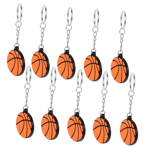 BIUDECO 10Stücke Sport Schlüsselanhänger Bälle Tragbare Schlüsselanhänger Partygeschenk für Detailverarbeitung Kreative Ballform Leuchtende BIUDECO 10Stücke Sport Schlüsselanhänger Bälle Tragbare Schlüsselanhänger Partygeschenk für Detailverarbeitung Kreative Ballform Leuchtende von BIUDECO