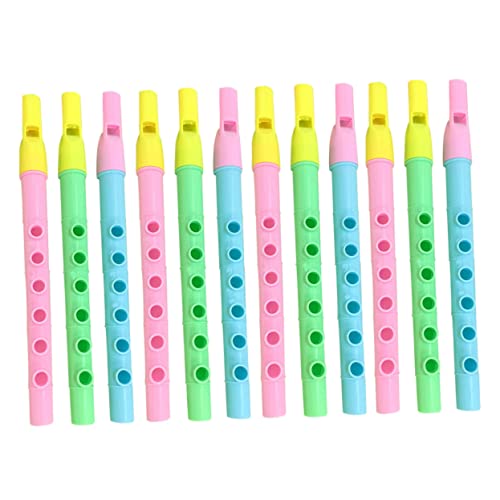 BIUDECO 12 Stück Teiliges Bunte Mini Blockflöten für Anfänger Musikinstrumente mit Präzisen für Spielerisches Lernen und Handkoordination Zufällige Farbe Zufällige Farbe BIUDECO 12 Stück Teiliges Bunte Mini Blockflöten für Anfänger Musikinstrumente mit Präzisen für Spielerisches Lernen und Handkoordination Zufällige Farbe Zufällige Farbe von BIUDECO