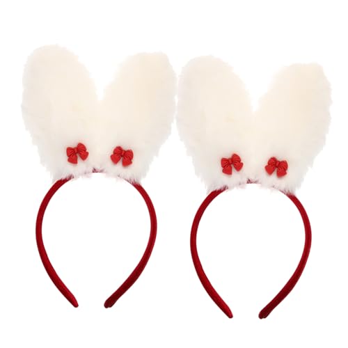 BIUDECO 2 Stück Plüsch Hasenohren Haarreif Weiches Stirnband mit Niedlichen Kaninchenohren Bequemes Party accessoire für Ostern Karneval Fasching und Cosplay Langlebig und Hautfreundlich BIUDECO 2 Stück Plüsch Hasenohren Haarreif Weiches Stirnband mit Niedlichen Kaninchenohren Bequemes Party accessoire für Ostern Karneval Fasching und Cosplay Langlebig und Hautfreundlich von BIUDECO