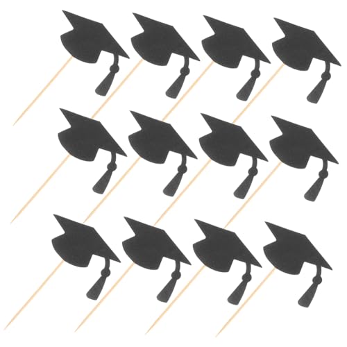 BIUDECO 24 Stück Graduation Cap Cupcake Topper Teiliges für Festliche Abschlussfeiern Einzigartige Kuchendekoration für Schulabschlüsse und Persönliche Vielseitig Einsetzbar und Leicht zu BIUDECO 24 Stück Graduation Cap Cupcake Topper Teiliges für Festliche Abschlussfeiern Einzigartige Kuchendekoration für Schulabschlüsse und Persönliche Vielseitig Einsetzbar und Leicht zu von BIUDECO