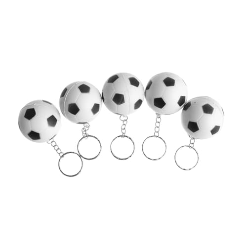 BIUDECO 24 Stück Teiliges Fußball Schlüsselanhänger aus PU Schaum Kreative Kleine Fußball Schlüsselhalter als Dekorativer Schlüsselring Geschenkidee für Männer und Frauen als BIUDECO 24 Stück Teiliges Fußball Schlüsselanhänger aus PU Schaum Kreative Kleine Fußball Schlüsselhalter als Dekorativer Schlüsselring Geschenkidee für Männer und Frauen als von BIUDECO