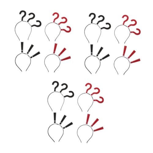BIUDECO 3 Stück Fragezeichen Haarband Teiliges Lustige Haaraccessoires für Partys und Festivals Stirnband für Halloween und Besondere Anlässe Anpassbares Design für Haartypen BIUDECO 3 Stück Fragezeichen Haarband Teiliges Lustige Haaraccessoires für Partys und Festivals Stirnband für Halloween und Besondere Anlässe Anpassbares Design für Haartypen von BIUDECO