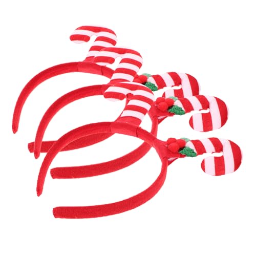 BIUDECO 3 Stück Teiliges Weihnachts Haarband Candy Cane Haarreifen Festlich Dekorativ für Party Kostüm Haarschmuck Geeignet für Familie Bekannte Weihnachtsfeier BIUDECO 3 Stück Teiliges Weihnachts Haarband Candy Cane Haarreifen Festlich Dekorativ für Party Kostüm Haarschmuck Geeignet für Familie Bekannte Weihnachtsfeier von BIUDECO