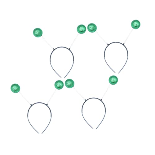 BIUDECO 4 Stück Teiliges Grüne Schaumstoffball Haarreifen Einzigartiges Zartes Haarschmuck Accessoire für Kostüm und Party Atmungsaktiv Langlebig für Festliche Anlässe und Cosplay BIUDECO 4 Stück Teiliges Grüne Schaumstoffball Haarreifen Einzigartiges Zartes Haarschmuck Accessoire für Kostüm und Party Atmungsaktiv Langlebig für Festliche Anlässe und Cosplay von BIUDECO