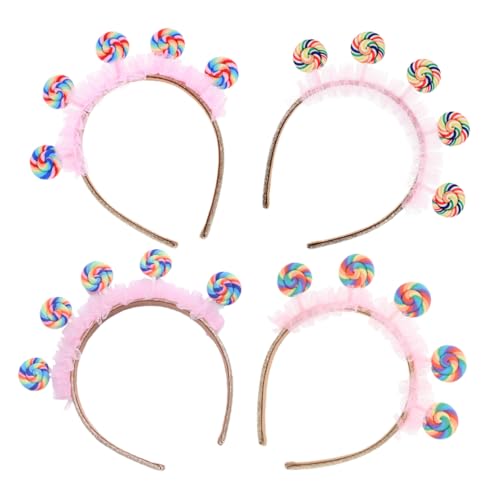 BIUDECO 4 Stück Teiliges Stirnband für Weicher Plüsch Rosa Design Bequem Sicher für Geburtstagsfeiern Freizeitparks Prinzessinnen Mottopartys Einfaches Ausziehen BIUDECO 4 Stück Teiliges Stirnband für Weicher Plüsch Rosa Design Bequem Sicher für Geburtstagsfeiern Freizeitparks Prinzessinnen Mottopartys Einfaches Ausziehen von BIUDECO