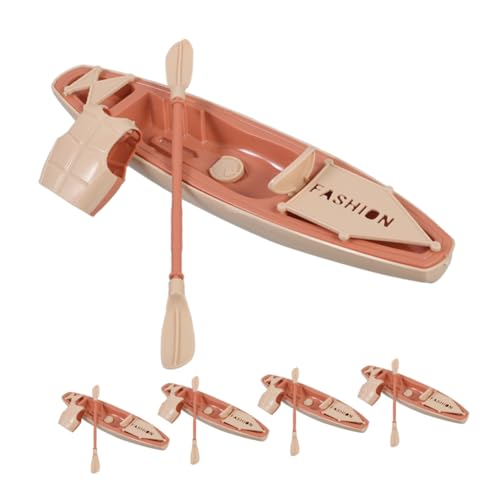 BIUDECO 5 Sätze Miniatur Kajak mit Paddeln und Rettungsweste Plastikboot Modellspielzeug für Puppenhaus Detailgetreues Kleines Kanu für Outdoor und Spielsets BIUDECO 5 Sätze Miniatur Kajak mit Paddeln und Rettungsweste Plastikboot Modellspielzeug für Puppenhaus Detailgetreues Kleines Kanu für Outdoor und Spielsets von BIUDECO