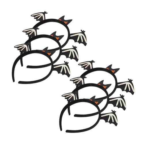 BIUDECO 6 Stück Halloween Haarreif mit Fledermausflügeln Weiches Bequemes Party Haarband für Frauen Vielseitiges Cosplay Accessoire für Festliche Kostüm Events und Fotoshootings BIUDECO 6 Stück Halloween Haarreif mit Fledermausflügeln Weiches Bequemes Party Haarband für Frauen Vielseitiges Cosplay Accessoire für Festliche Kostüm Events und Fotoshootings von BIUDECO