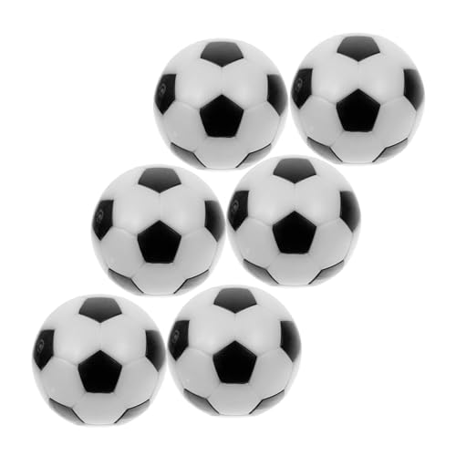 BIUDECO Mehr Spaß Für Ihr Spiel. 6 Stück 32 Mm Tischfußballbälle in Schwarz Und Weiß Für Fußballtische. BIUDECO Mehr Spaß Für Ihr Spiel. 6 Stück 32 Mm Tischfußballbälle in Schwarz Und Weiß Für Fußballtische. von BIUDECO
