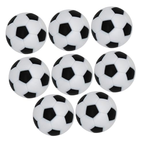 BIUDECO 8 Stück Teiliges Mini Tischfußball Bälle Ersatzbälle Kompatibel Langlebig Robust für Tischkicker Zubehör zur Geschicklichkeitssteigerung von BIUDECO
