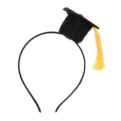 BIUDECO Abschluss Hut Haarband mit Quasten Stilvolles Stirnband für Graduierungsfeiern Geeignet für Damen und Herren und Erwachsene Perfektes Zubehör für Unvergessliche BIUDECO Abschluss Hut Haarband mit Quasten Stilvolles Stirnband für Graduierungsfeiern Geeignet für Damen und Herren und Erwachsene Perfektes Zubehör für Unvergessliche von BIUDECO