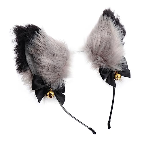 BIUDECO Flauschiges Stirnband mit Glocken Kopfaccessoire für Cosplay Partys und Festivals für Bequem und Leicht Perfektes BIUDECO Flauschiges Stirnband mit Glocken Kopfaccessoire für Cosplay Partys und Festivals für Bequem und Leicht Perfektes von BIUDECO
