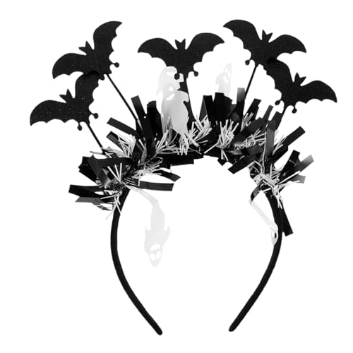 BIUDECO Halloween Fledermaus Haarreif Realistisches Cosplay Headpiece Leichtes Party Haarband für Damen Vielseitiges Halloween Kostümzubehör und Maskerade Accessoire von BIUDECO