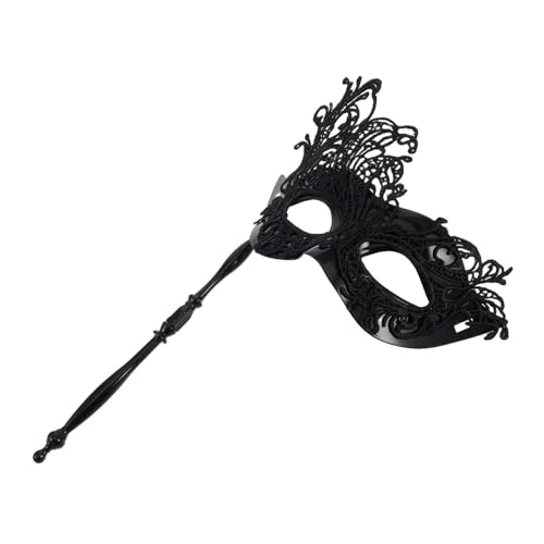 BIUDECO Handgehaltene Stabmaske Maskerade Masken Maskerade Maske Frauen Phantom Der Opernmaske Maskerade-maske Für Frauen in Der Hand Maske Für Maskerade-party Maskenständer Black Spitze BIUDECO Handgehaltene Stabmaske Maskerade Masken Maskerade Maske Frauen Phantom Der Opernmaske Maskerade-maske Für Frauen in Der Hand Maske Für Maskerade-party Maskenständer Black Spitze von BIUDECO