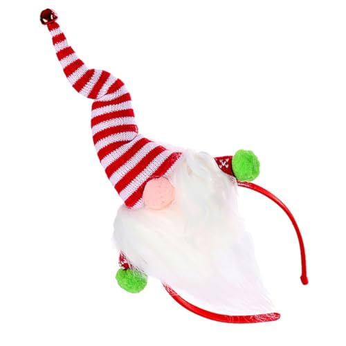 BIUDECO Weißer Weihnachts Haarreif mit Bart Lustiges Haarband für Komfortabel und Wiederverwendbar für Weihnachts und Kostümpartys Attraktives Haar Accessoire BIUDECO Weißer Weihnachts Haarreif mit Bart Lustiges Haarband für Komfortabel und Wiederverwendbar für Weihnachts und Kostümpartys Attraktives Haar Accessoire von BIUDECO