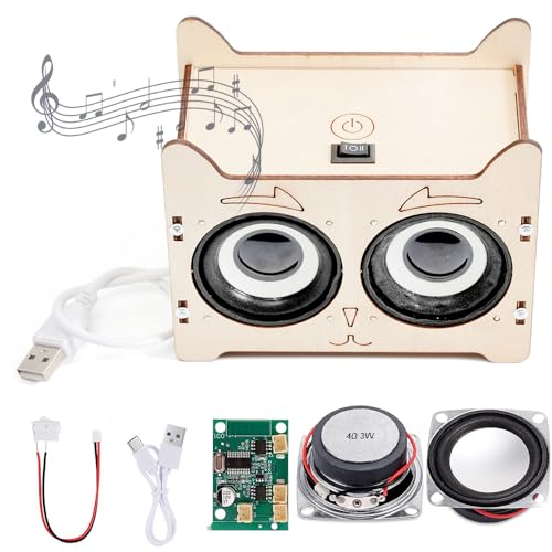 BIZOI Bluetooth Lautsprecher Experimente, DIY Kits Holz Radio, DIY Bluetooth Lautsprecher, für Kinder, Ostergeschenke, Weihnachten, Neujahr, Jungs, Mädchen Geschenke, Anfänger, Geburtstag BIZOI Bluetooth Lautsprecher Experimente, DIY Kits Holz Radio, DIY Bluetooth Lautsprecher, für Kinder, Ostergeschenke, Weihnachten, Neujahr, Jungs, Mädchen Geschenke, Anfänger, Geburtstag von BIZOI