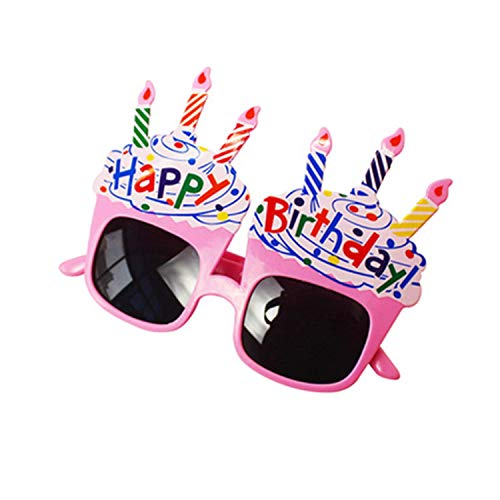 BJ-SHOP Geburtstagsbrille Party Sonnenbrille Neuheit Sonnenbrillen Alles Gute zum Geburtstag Party bevorzugt Kostüm Dekoration Brillen von BJ-SHOP