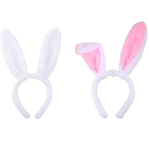 BJ-SHOP Hasenohren Bunny Set Plüsch fur Ostern Kostüm Party Dekoration BJ-SHOP Hasenohren Bunny Set Plüsch fur Ostern Kostüm Party Dekoration von BJ-SHOP