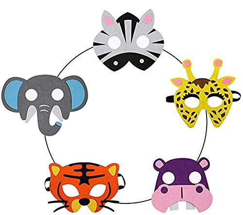 Niedliche Tiermaske, 5pcs Cosplay Party Masken masken Augenmasken für Kinder Party Taschen Füllstoffe von BJ-SHOP