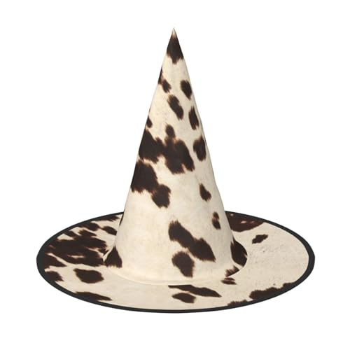BJNGHKLN Brauner Hexenhut aus Rindsleder, Halloween-Hexenhut für Damen, Partyhut für Halloween, Feste, Cosplay, Kostüm, Ensemble BJNGHKLN Brauner Hexenhut aus Rindsleder, Halloween-Hexenhut für Damen, Partyhut für Halloween, Feste, Cosplay, Kostüm, Ensemble von BJNGHKLN