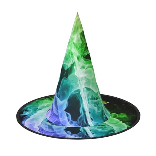 BJNGHKLN Bunte Musiknoten-Druck, Halloween-Hexenhut für Damen, Partyhut für Halloween, Feste, Cosplay, Kostüm-Ensemble BJNGHKLN Bunte Musiknoten-Druck, Halloween-Hexenhut für Damen, Partyhut für Halloween, Feste, Cosplay, Kostüm-Ensemble von BJNGHKLN