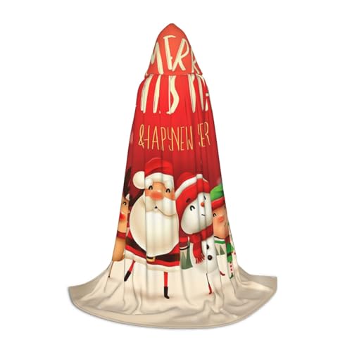 BJNGHKLN Halloween Bodenlanger Kapuzenumhang Merry Christmas Print langer Kapuzenumhang für Teenager BJNGHKLN Halloween Bodenlanger Kapuzenumhang Merry Christmas Print langer Kapuzenumhang für Teenager von BJNGHKLN