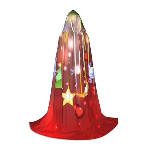 BJNGHKLN Halloween Bodenlanger Kapuzenumhang Merry Christmas Print langer Kapuzenumhang für Teenager BJNGHKLN Halloween Bodenlanger Kapuzenumhang Merry Christmas Print langer Kapuzenumhang für Teenager von BJNGHKLN