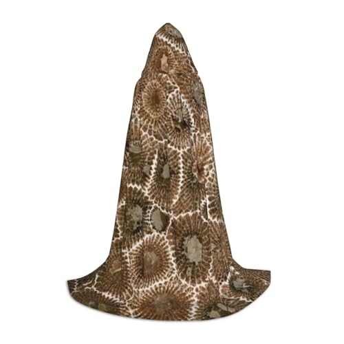 BJNGHKLN Halloween Bodenlanger Kapuzenumhang Petoskey Steindruck langer Kapuzenumhang für Teenager BJNGHKLN Halloween Bodenlanger Kapuzenumhang Petoskey Steindruck langer Kapuzenumhang für Teenager von BJNGHKLN