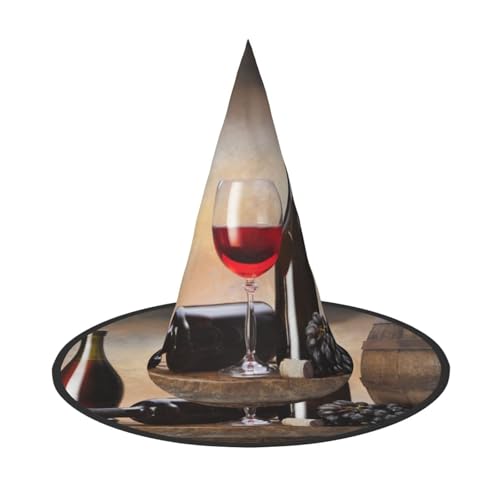 BJNGHKLN Halloween-Hexenhut für Damen, Party-Hut für Halloween, Feste, Cosplay, Kostüm, Ensemble BJNGHKLN Halloween-Hexenhut für Damen, Party-Hut für Halloween, Feste, Cosplay, Kostüm, Ensemble von BJNGHKLN