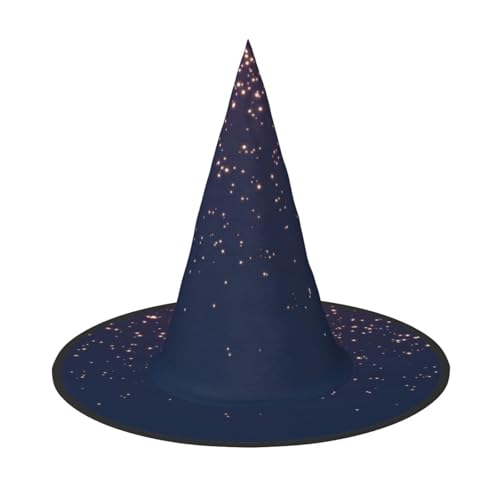 BJNGHKLN Halloween-Hexenhut für Frauen, Partyhut für Halloween, Feste, Cosplay, Kostüm, Ensemble, Marineblau BJNGHKLN Halloween-Hexenhut für Frauen, Partyhut für Halloween, Feste, Cosplay, Kostüm, Ensemble, Marineblau von BJNGHKLN