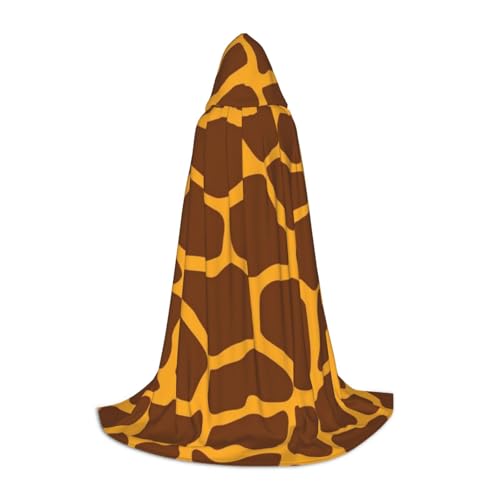 BJNGHKLN Halloween-Umhang mit Kapuze, bodenlang, Giraffen-Druck, langer Kapuzenumhang für Teenager BJNGHKLN Halloween-Umhang mit Kapuze, bodenlang, Giraffen-Druck, langer Kapuzenumhang für Teenager von BJNGHKLN