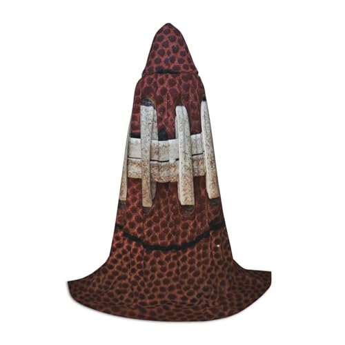 BJNGHKLN Halloween bodenlanger Kapuzenumhang American Football Laces Print langer Kapuzenumhang für Teenager BJNGHKLN Halloween bodenlanger Kapuzenumhang American Football Laces Print langer Kapuzenumhang für Teenager von BJNGHKLN