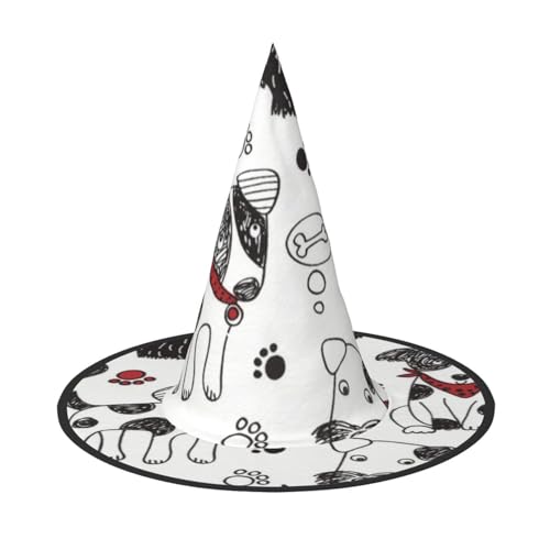 BJNGHKLN Hübscher Halloween-Hexenhut für Damen, Party-Hut für Halloween, Feste, Cosplay, Kostüm, Ensemble BJNGHKLN Hübscher Halloween-Hexenhut für Damen, Party-Hut für Halloween, Feste, Cosplay, Kostüm, Ensemble von BJNGHKLN