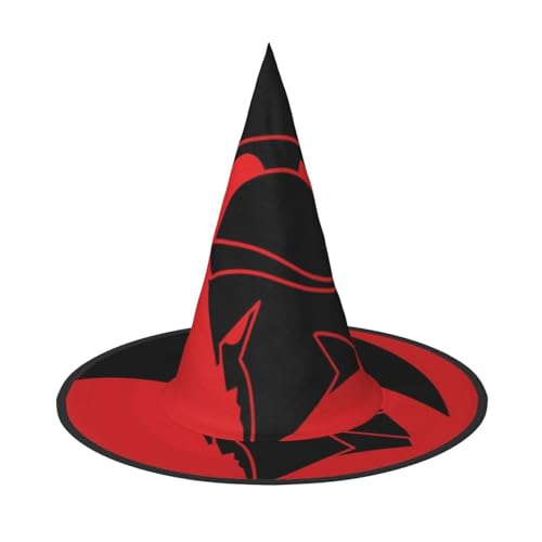 BJNGHKLN Spartanischer Kriegerhelm, Druck, Halloween-Hexenhut für Damen, Partyhut für Halloween, Feste, Cosplay, Kostüm, Ensemble BJNGHKLN Spartanischer Kriegerhelm, Druck, Halloween-Hexenhut für Damen, Partyhut für Halloween, Feste, Cosplay, Kostüm, Ensemble von BJNGHKLN