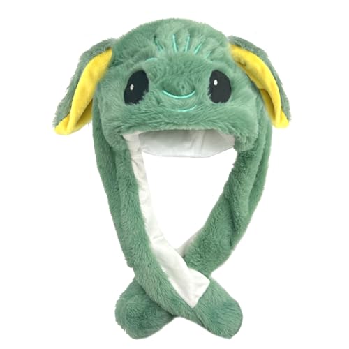 BJPERFMS Y0da Mütze mit Beweglichen Ohren, Baby Y0da Mütze mit Ohren, Y0da Mütze mit Wackelohren, Baby Y0da Cosplay Hut, Y0da Plüschmütze, Airbag Cap, Geschenke für Kinder Freunde BJPERFMS Y0da Mütze mit Beweglichen Ohren, Baby Y0da Mütze mit Ohren, Y0da Mütze mit Wackelohren, Baby Y0da Cosplay Hut, Y0da Plüschmütze, Airbag Cap, Geschenke für Kinder Freunde von BJPERFMS