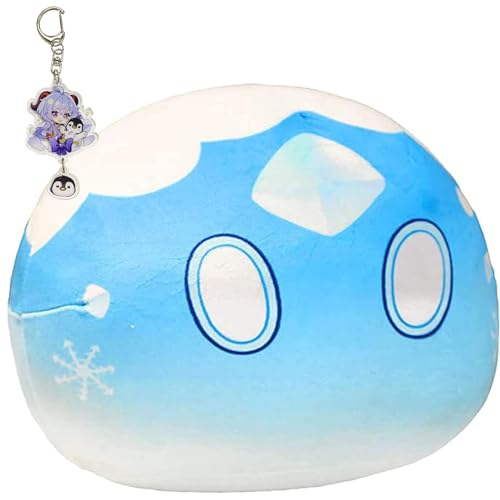 Genshin Impact Slime Plush, Genshin Impact Kissen, Plüschkissen Slime Monster, Slime Plüschtier Mit Schlüsselanhänger, Slime Plüsch, Slime Plüschpuppe, Genshin Impact Cosplay Requisiten für Spielfans Genshin Impact Slime Plush, Genshin Impact Kissen, Plüschkissen Slime Monster, Slime Plüschtier Mit Schlüsselanhänger, Slime Plüsch, Slime Plüschpuppe, Genshin Impact Cosplay Requisiten für Spielfans von BJPERFMS