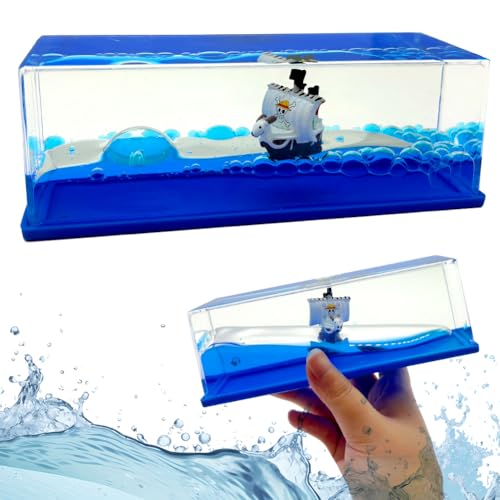 One Piece Going Merry Schiff, Unsinkable Pirate Ship, One Piece Kreuzfahrtschiff Fluid Drift Flasche, One Piece Cruise Ship, One Piece Merch, für Auto Deko Tischdekoration, Geschenke für Fans One Piece Going Merry Schiff, Unsinkable Pirate Ship, One Piece Kreuzfahrtschiff Fluid Drift Flasche, One Piece Cruise Ship, One Piece Merch, für Auto Deko Tischdekoration, Geschenke für Fans von BJPERFMS
