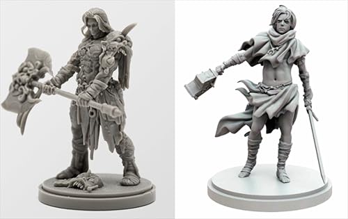 BJYCCAR 1/48 Ancient Samurai Warrior Resin Soldier Kit Unbemaltes und unmontiertes Resinmodell (2 Figuren) //D9X7g40 von BJYCCAR