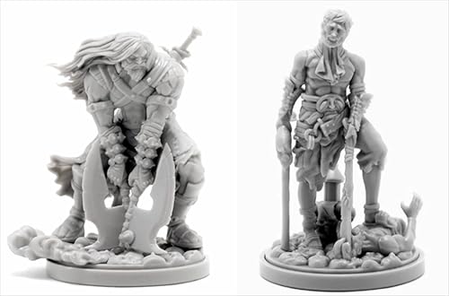 BJYCCAR 1/48 Ancient Samurai Warrior Resin Soldier Kit Unbemaltes und unmontiertes Resinmodell (2 Figuren) //D9X7g45 von BJYCCAR