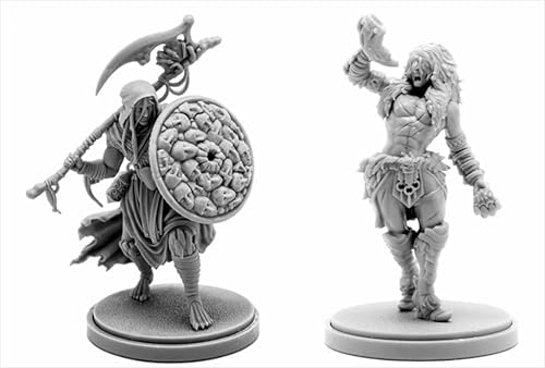 BJYCCAR 1/48 Ancient Samurai Warrior Resin Soldier Kit Unbemaltes und unmontiertes Resinmodell (2 Figuren) //D9X7g53 von BJYCCAR