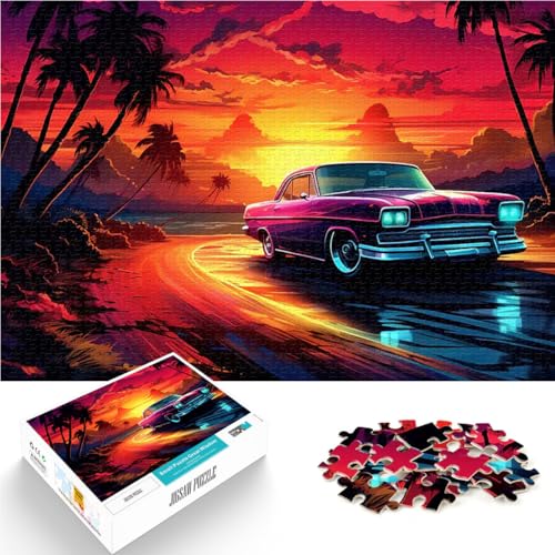 1000 Teenager-Teile-Puzzle Antikes Auto Gehirnintelligenz-Herausforderung süchtig machendes Spielzeug Eltern-Kind-Interaktion 50x70cm 1000 Teenager-Teile-Puzzle Antikes Auto Gehirnintelligenz-Herausforderung süchtig machendes Spielzeug Eltern-Kind-Interaktion 50x70cm von BKDNNUJR