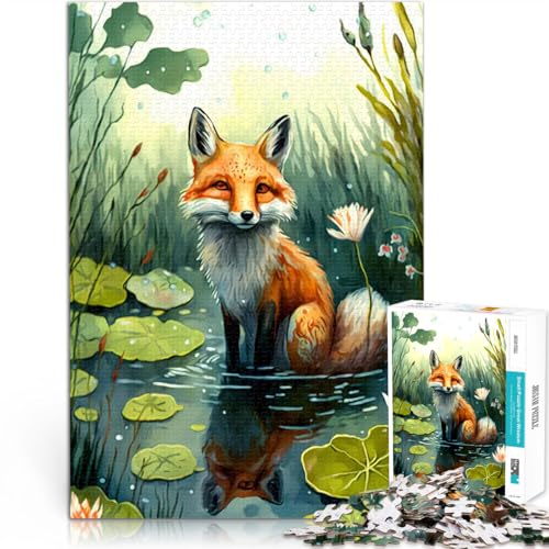 1000 Teenager-Teile-Puzzle Fuchs Helfen Sie dem Gehirn, süchtig machende Spielzeuge zu trainieren, um Geduld zu entwickeln Geburtstagsgeschenke 50x70cm 1000 Teenager-Teile-Puzzle Fuchs Helfen Sie dem Gehirn, süchtig machende Spielzeuge zu trainieren, um Geduld zu entwickeln Geburtstagsgeschenke 50x70cm von BKDNNUJR