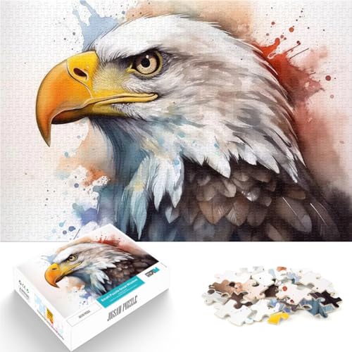 1000 Teenager-Teile-Puzzle Patriot Gehirnintelligenz-Herausforderung süchtig machendes Spielzeug Heimdekoration Spielzeug 26x38cm von BKDNNUJR