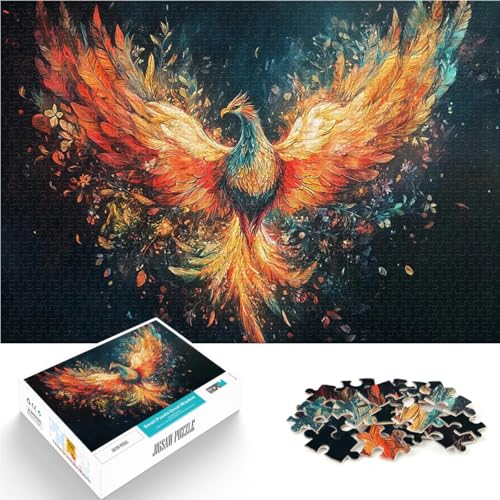 1000 Teenager-Teile-Puzzle Phoenix Rising Helfen Sie dem Gehirn, süchtig machende Spielzeuge zu trainieren, um Geduld zu entwickeln Lustiges Geschenk 26x38cm 1000 Teenager-Teile-Puzzle Phoenix Rising Helfen Sie dem Gehirn, süchtig machende Spielzeuge zu trainieren, um Geduld zu entwickeln Lustiges Geschenk 26x38cm von BKDNNUJR